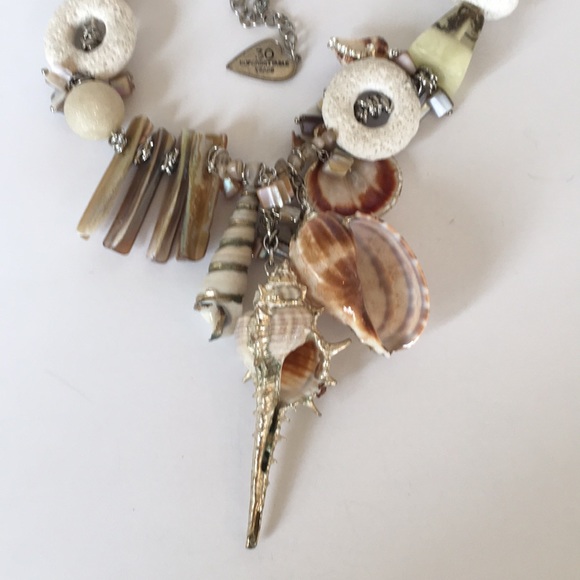Chicos 30th Anniversary 30” Shells Necklace - Picture 7 of 8